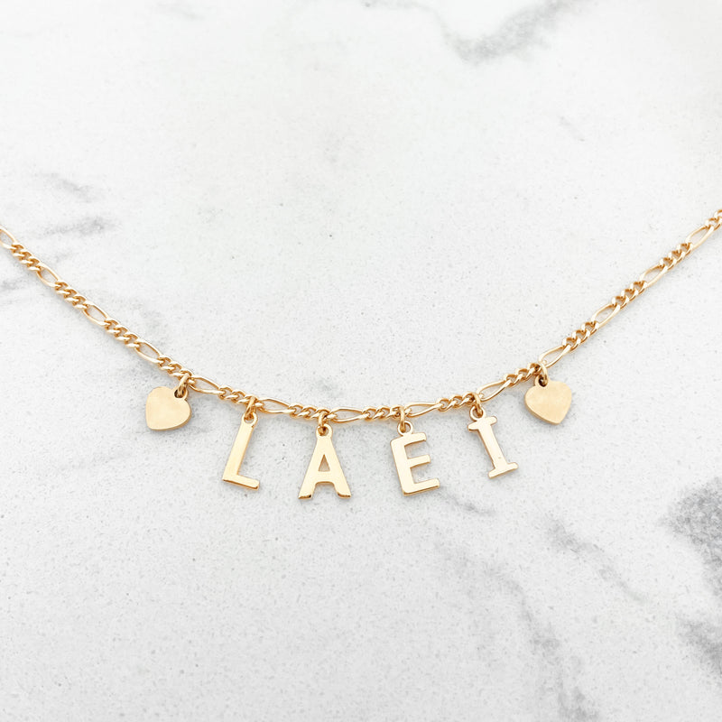 Collana Nome Basic Argento 925 Personalizzabile - Laei Shop