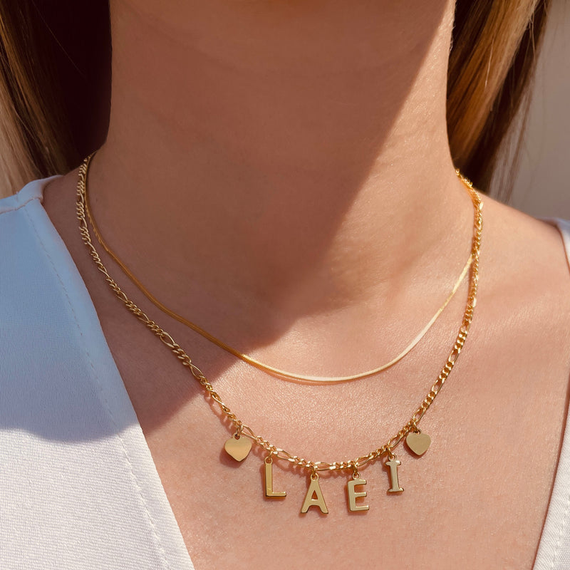 Collana Nome Basic Argento 925 Personalizzabile - Laei Shop