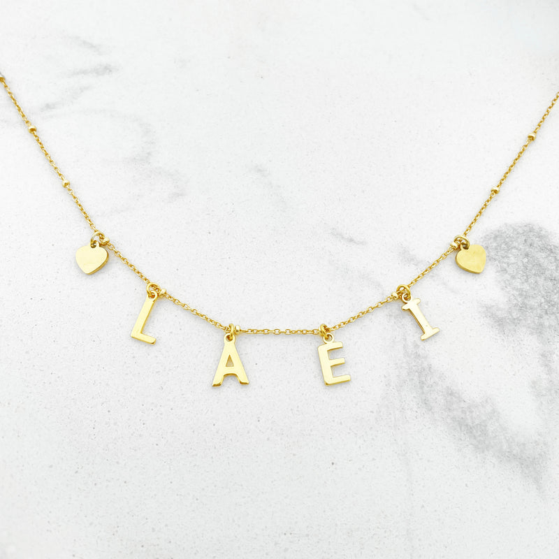 Collana Nome Basic Argento 925 Personalizzabile - Laei Shop