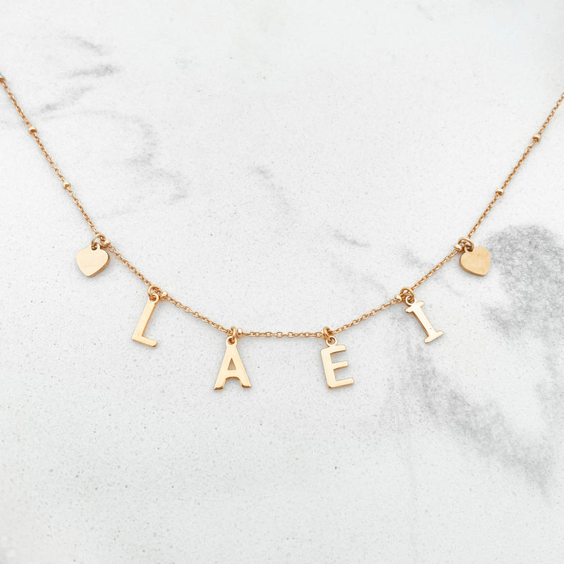 Collana Nome Basic Argento 925 Personalizzabile - Laei Shop