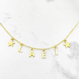 Collana Nome Basic Argento 925 Personalizzabile - Laei Shop