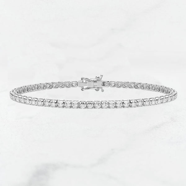 Bracciale Tennis 3mm Argento 925 - Laei Shop
