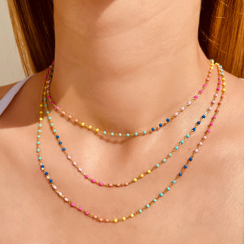 Collana FILO 925®️ Rainbow - Laei Shop
