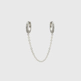 Mono Orecchino Cerchietto con Catenella - Laei Shop