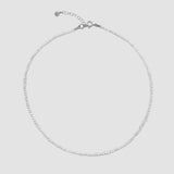 Pearl choker necklace in 925 Silver