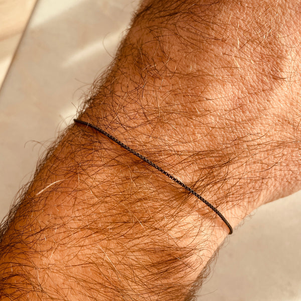 Bracciale Original Black  FILO 925® - Laei Shop