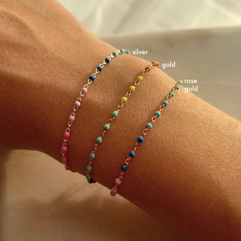 Bracciale FILO 925®️ Rainbow - Laei Shop