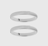Fedine You And Me in Argento 925 con incisione personalizzata - Laei Shop